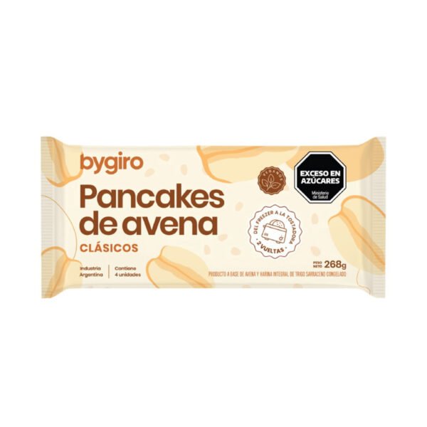 BYGIRO PANCAKE DE AVENA CLASICO 268GR