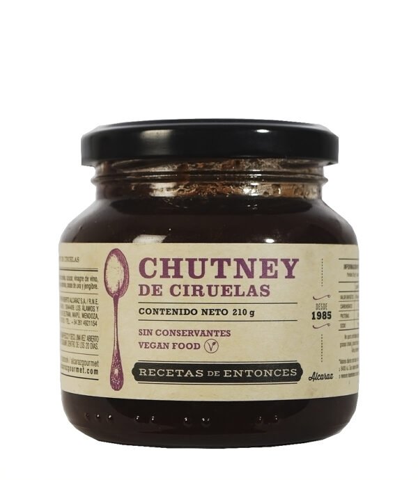 ALCARAZ/C.CERROS CHUTNEY DE CIRUELAS