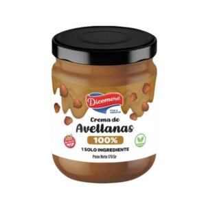DICOMERE CREMA DE AVELLANAS VEGANO 100% 170GR