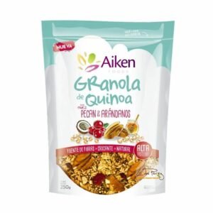 AIKEN GRANOLA QUINOA, PECAN Y ARANDANOS 250GR