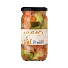 ALCARAZ/C.CERROS PICKLES MIXTOS EN VINAGRE X350GR KOSHER