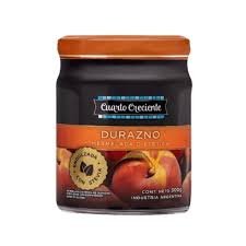 CUARTO CRECIENTE MERMELADA CON STEVIA DURAZNO 280GR