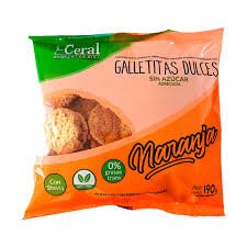 CERAL GALLETITAS DIETETICAS DE NARANJA SIN AZUCAR 200GR