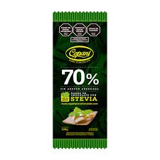 COPANI CHOCOLATE 70% CON STEVIA