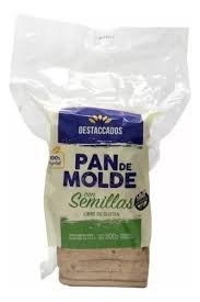 DESTACADOS PAN DE MOLDE CON SEMILLAS SIN TACC 500GR