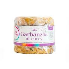 CASA VEGANA HAMB. GARBANZO AL CURRY PACK 4