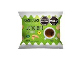 CANVAS GALLETITAS JENGIBRE Y CHIA 150GR