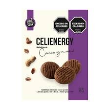CELIENERGY GALLETITAS DE CACAO Y MANI 150GR SIN TACC