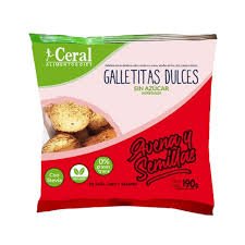 CERAL GALLETITAS DULCES AVENA Y SEMILLAS 190GR