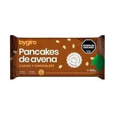 BYGIRO PANCAKE DE AVENA SABOR CHOCOLATE Y CACAO 268GR