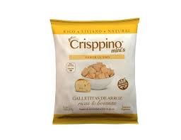 CRISPINO SNACK ARROZ QUESO X 50 GR