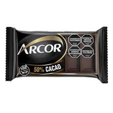 ARCOR CHOCO SEMI 50% CACAO  95 GR