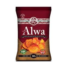 ALWA CHIPS DE BATATAS RUSTICAS 80GR