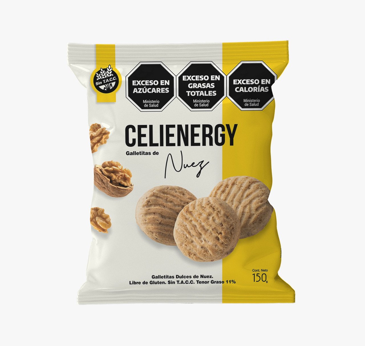CELIENERGY GALLETITAS DE NUEZ