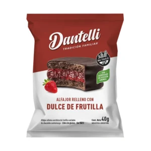 DANTELLI ALFAJOR DULCE FRUTILLA