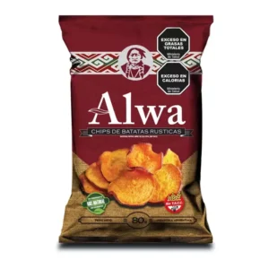 ALWA CHIPS DE BATATAS RUSTICAS X80GR