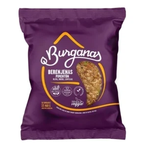 BURGANAS HAMB. BERENJENAS&PIMENTON