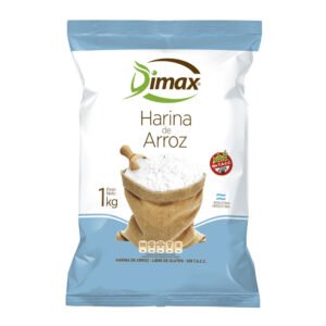 DIMAX HARINA ARROZ 1KG S/TACC