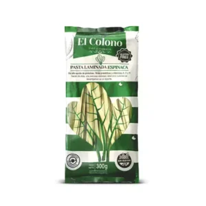 EL COLONO FIDEOS ESPINACA