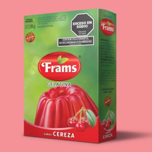 NATURAL FRAMS GELATINA CEREZA