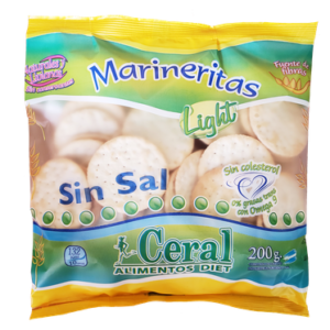 CERAL MARINERITAS S/SAL X200GR