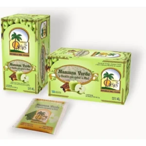 OASIS TE MANZANA VERDE CANELA