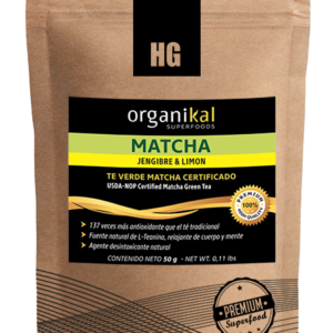ORGANIKAL MATCHA C/JENGIBRE